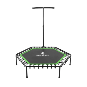 Trampolín Hexagonal 44'' con Sujetador - MAXSPORT